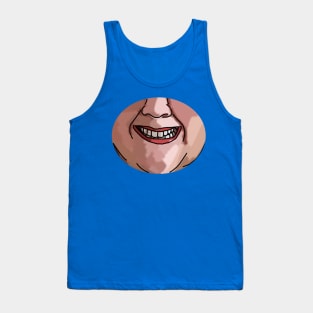 Smiling Lady Humor Tank Top